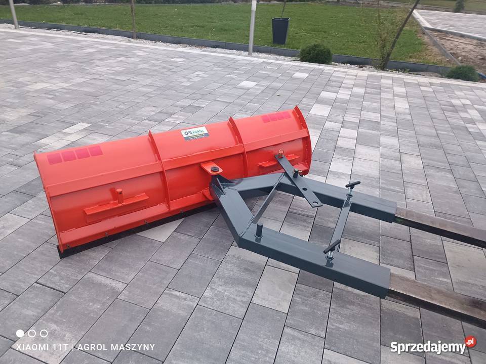 Pług do śniegu na wózek widłowy 150 Lekki