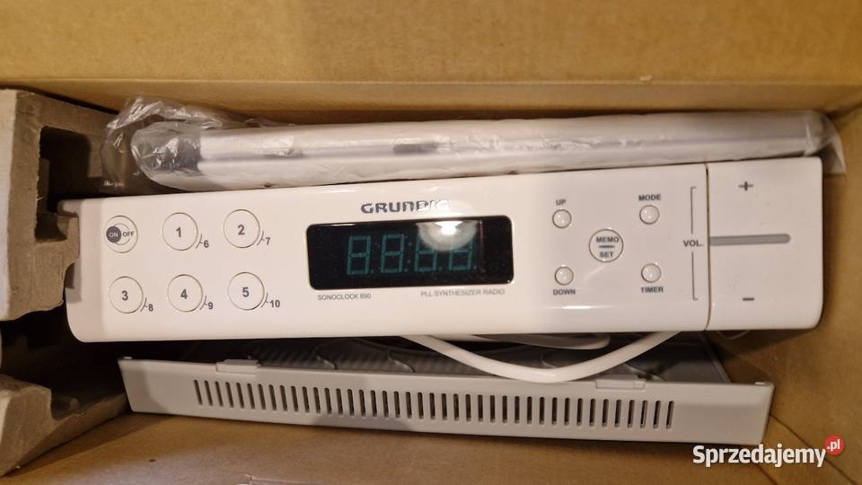 Nowe radio GRUNDIG SONOCLOCK 690 do zawieszenia Lublin