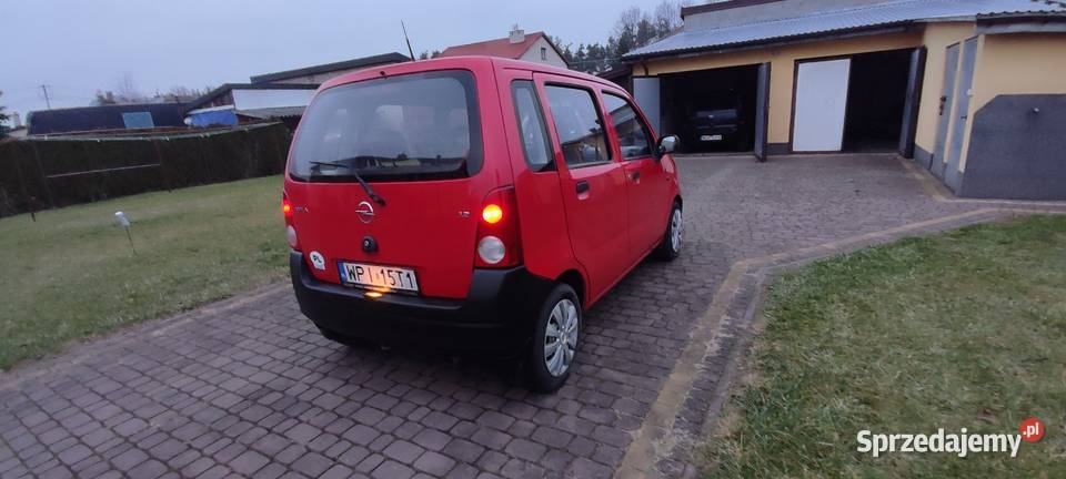 Opel Agila 12 benzyna 2002 OC do Maja 2026 PT na Chynów
