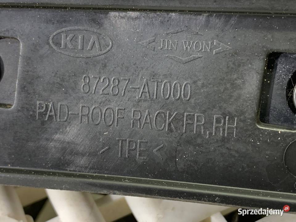 RELINGI DACHOWE KOMPLET KIA NIRO II SG2