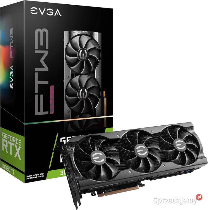 EVGA GeForce RTX 3060 Ti FTW3 Ultra Gaming 8GB Siemianowice Śląskie