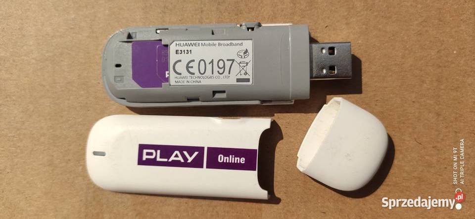 Modem USB 3G3G Huawei E3131 na kartę sim Elektronika