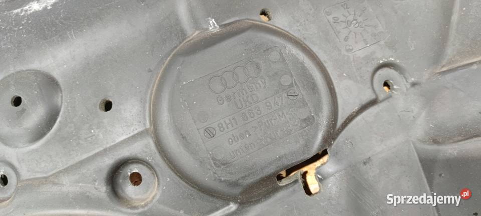 WYGŁUSZENIE ŚCIANY GRODZIOWEJ AUDI A4 B7 Pozostałe Przystajń