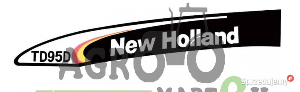 5092723 5092724 ZESTAW NAKLEJEK TD95D CNH dolnośląskie Wichrów