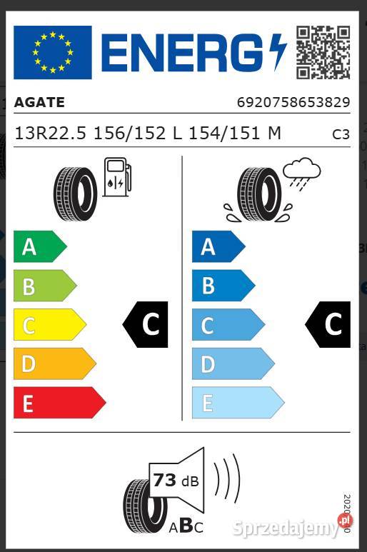 AGATE HF768 13 R225 Opona budowlana napędowa Ciężarowe Zarębki