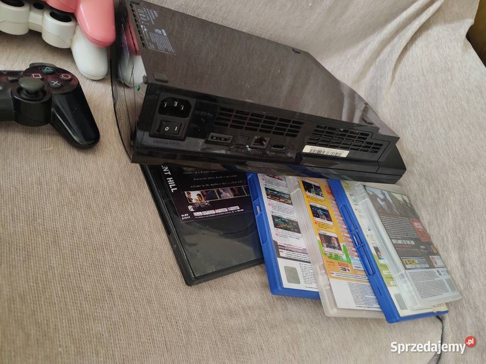Zestaw Konsola 3 PlayStation 3 akcesoria i gry Warszawa
