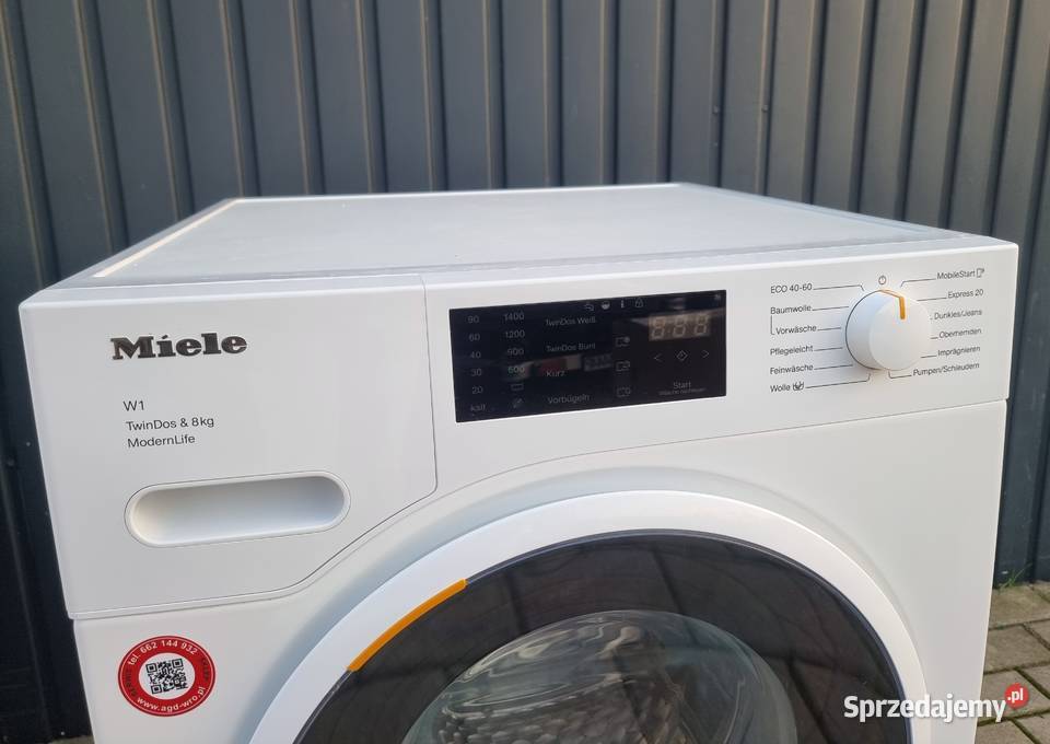 Pralka Miele W1 WWD660 WPS 8 1400obrmin TwinDos Wrocław