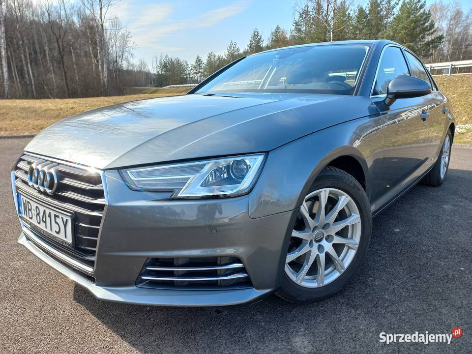 Audi A4B9 Automat STronic Benzyna TFSI Prywatny Rok produkcji 2016 sprzedam