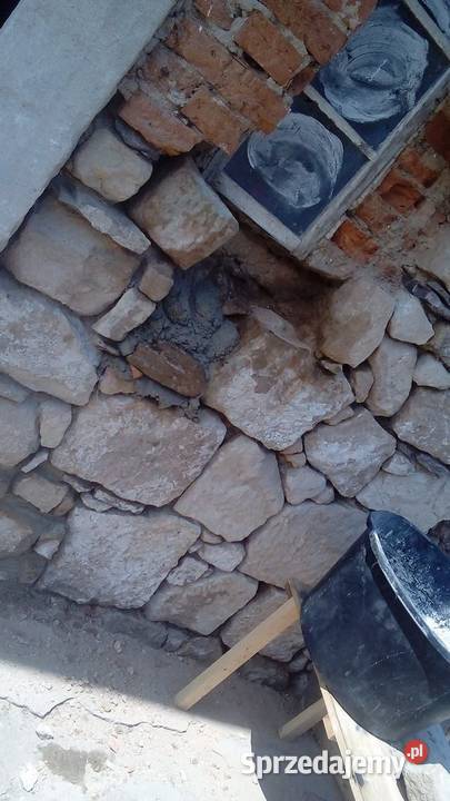Fugowanie kamienia i cegły Renowacja starych dolnośląskie Lwówek Śląski