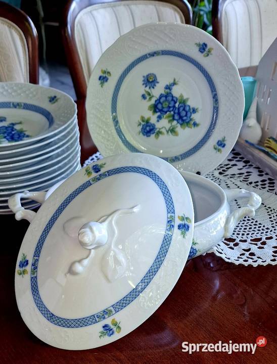 Porcelana do podawania zupy Schumann Arzberg biały Sadurki