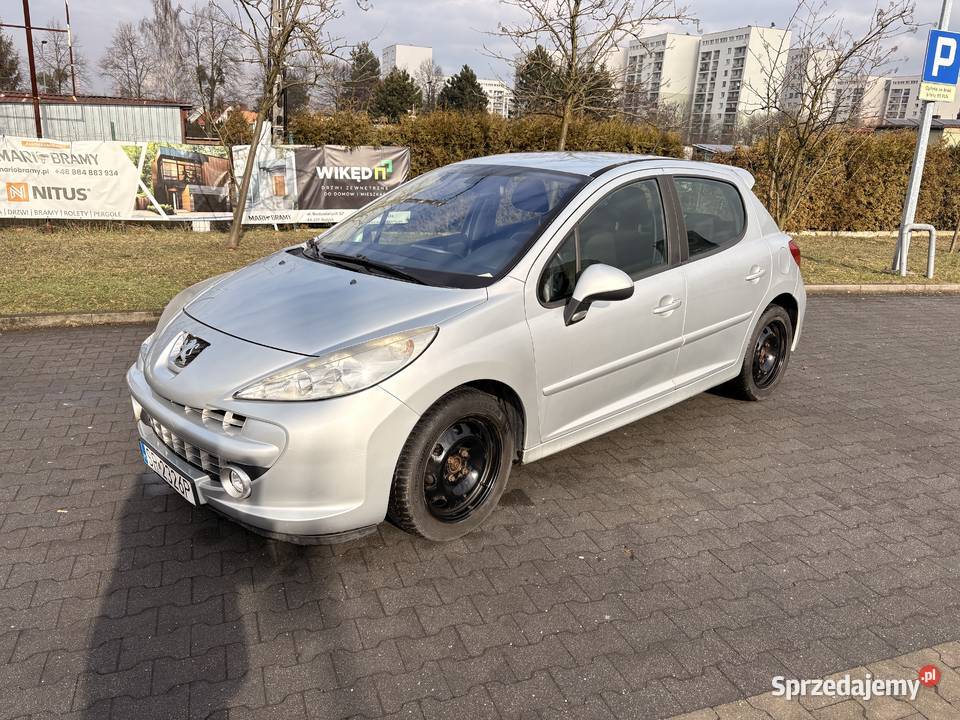 Peugeot 207 16 HDI 2008 diesel śląskie Rybnik
