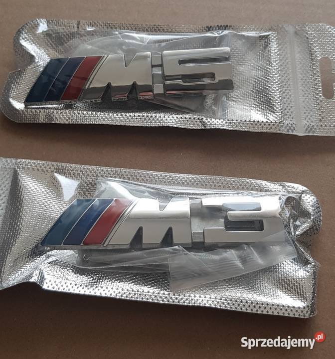 NOWY znaczek na przedni grill emblemat M3 M5 lubelskie Zamość