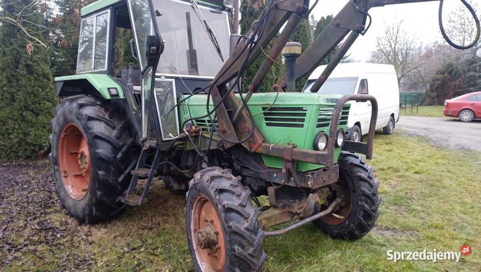 DeutzFahr 4x4 Tur Ładowacz Zarejstrowany Deutz Nowe Hołowczyce sprzedam