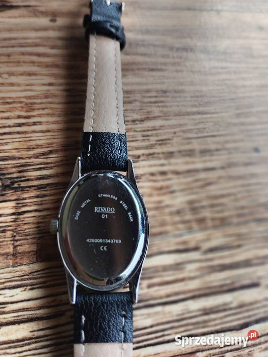 Elegancki zegarek Rivado 01 NOWY PASEK i BATERIA Wąbrzeźno