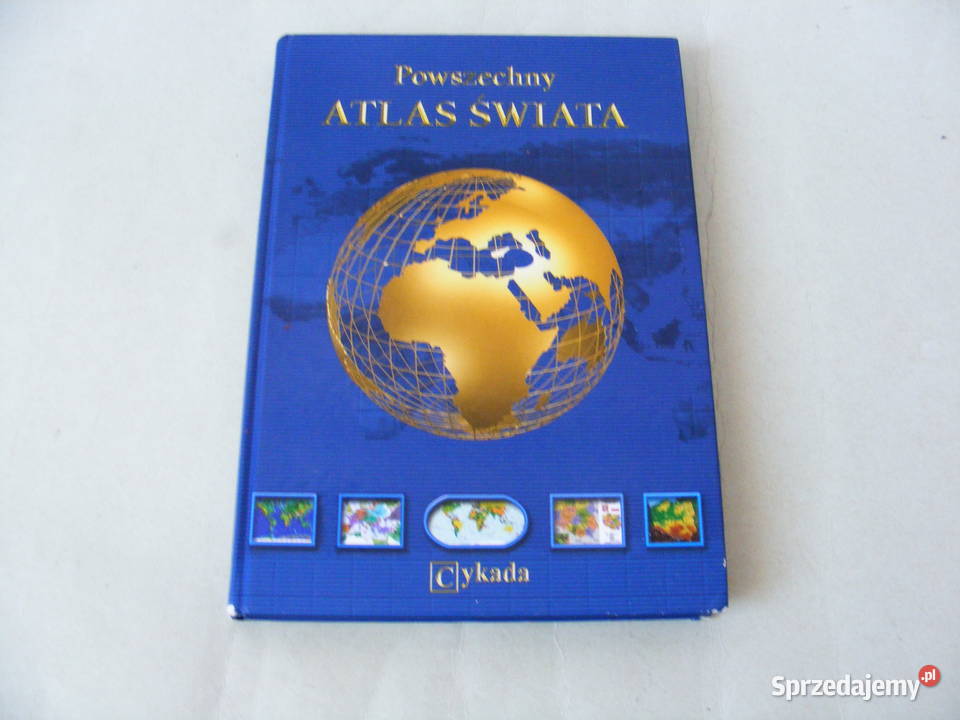Powszechny atlas świata Atlas przemian Oborniki Śląskie sprzedam