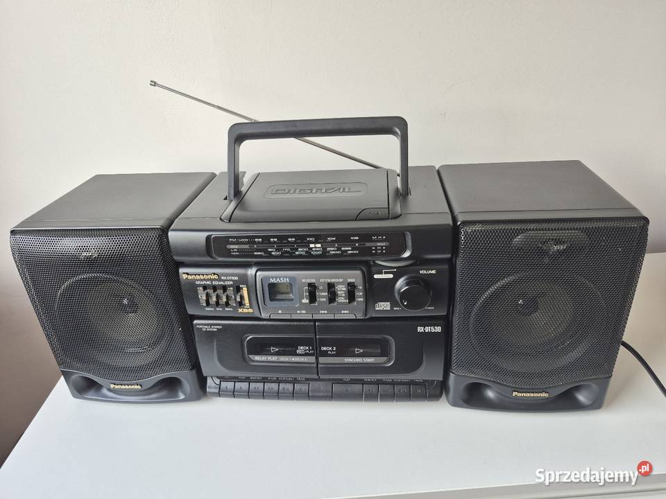 radiomagnetofon Panasonic RXDT530  z CD Jawor sprzedam