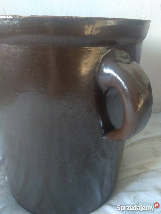 BOCHNIA wielki garnek 10L DO KISZENIA kamionkowy Warszawa