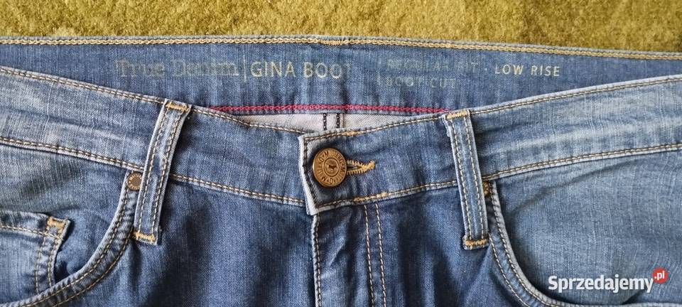 Spodnie damskie jeansowe Mustang Długie Wrocław sprzedam