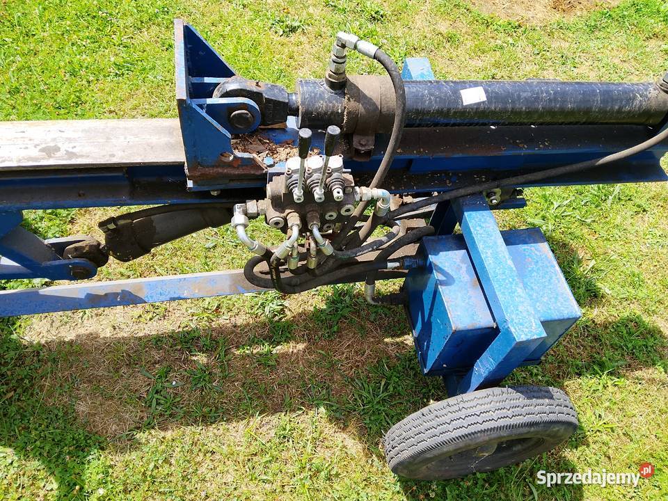 Łuparka hydrauliczna spalinowa silnik 65 mobilna Mokrzyska