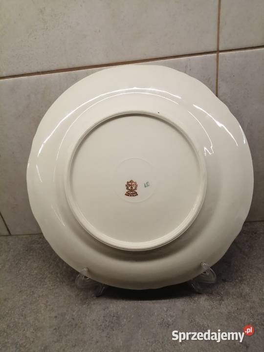 Duży talerz patera Tułowice Porcelana i szkło Siemianowice Śląskie