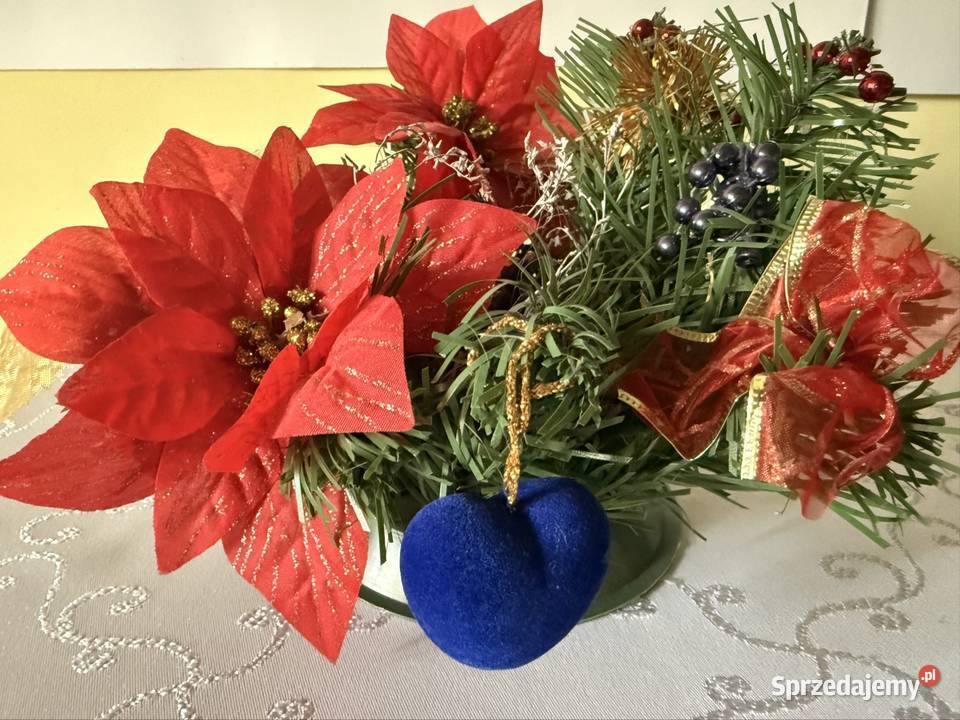 Stroik Bożonarodzeniowy Świąteczny z Gwiazdą Czerwionka-Leszczyny