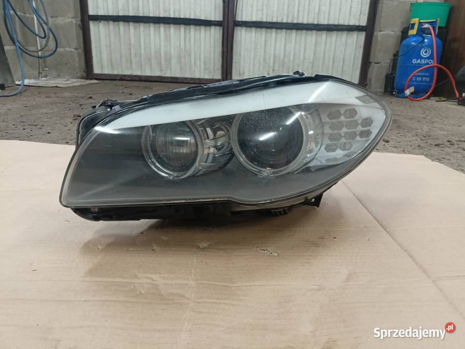 Lampa Lewa BMW 5 F10 F11 Skrętny Bixenon 7233893 Zielenin sprzedam