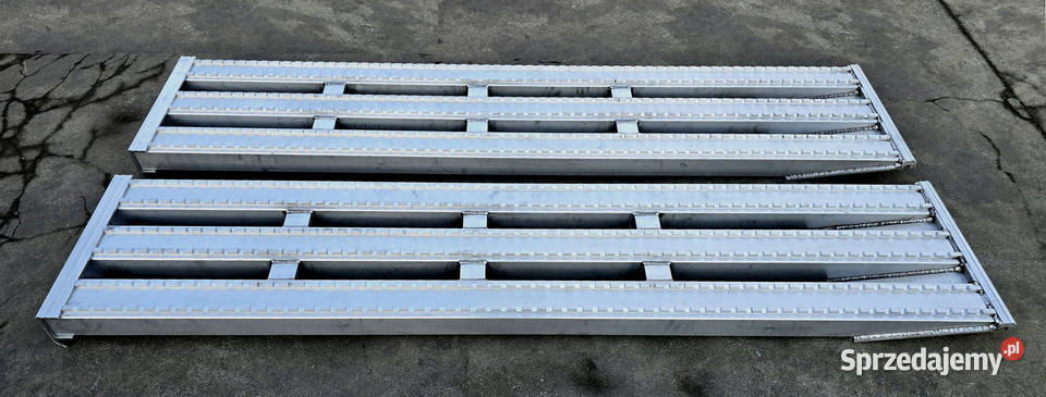 Najazdy aluminiowe 8 ton 3500x610x90mm mocowanie kujawsko-pomorskie