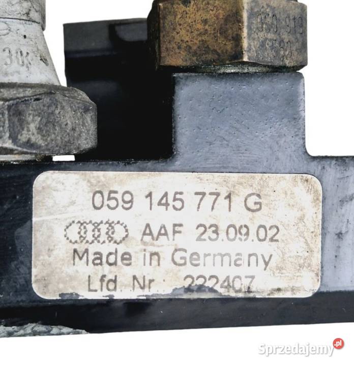 PRZEWÓD SMAROWANIA TURBINY AUDI A4 B6 A6 C5 Działoszyce