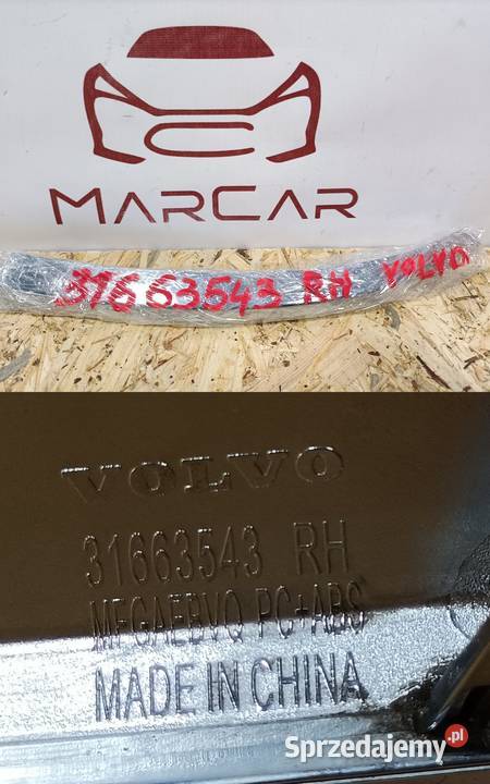 VOLVO XC90 II LIFT LISTWA CHROM ZDERZAKA PRAWY Pleszew