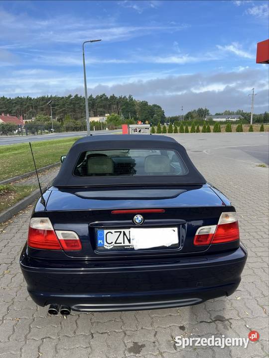 BMW 330 Cabrio m pakiet manual 30 330ci e46 Kabriolet Bydgoszcz