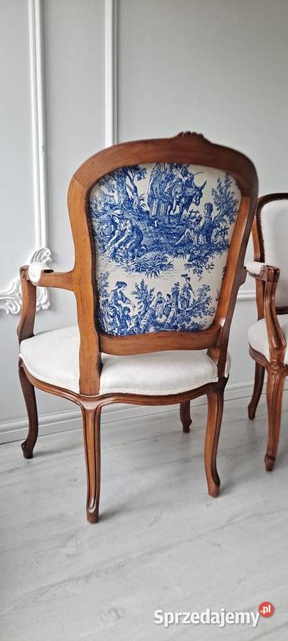 Stylowy fotel scenki rodzajowe Ludwik