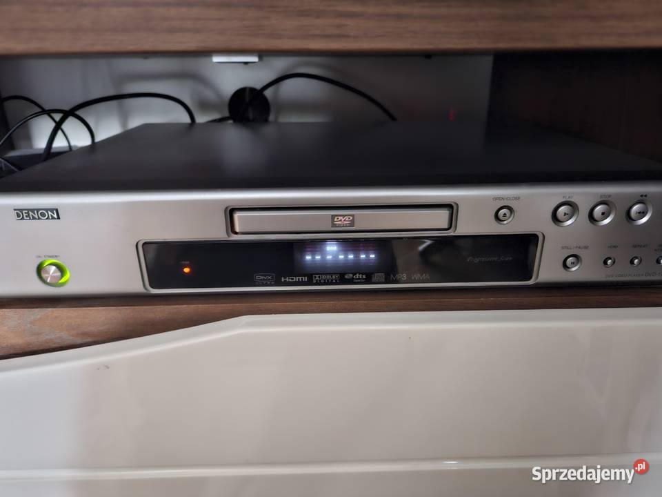 DVD Denon DVD1740 w kolorze srebrnym Elektronika Olsztyn