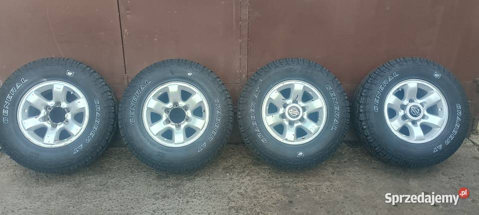 Koła Nissan Patrol 6x1397 opony GENERAL GRABBER Samochodowe Koła Zduńska Wola