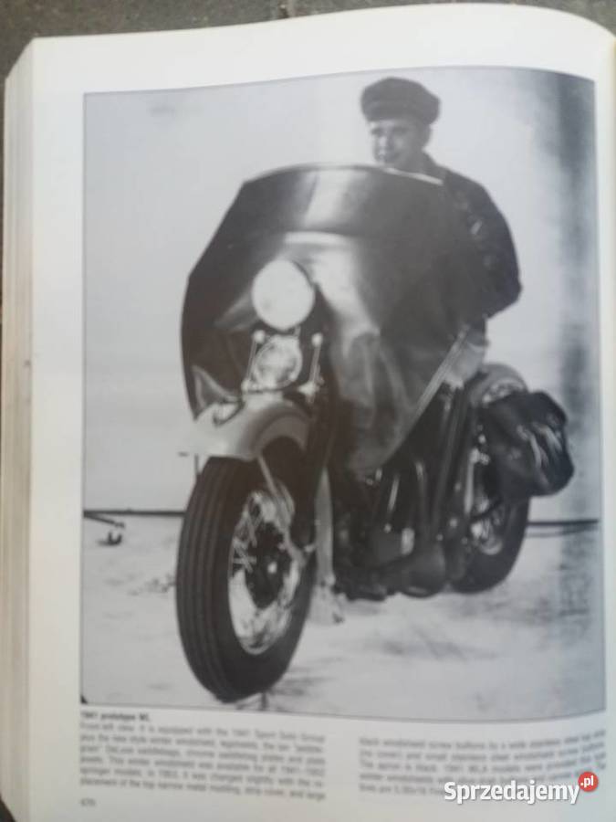 Harley WLA 1941 WL Panhead Knucklehead U Indian Bydgoszcz