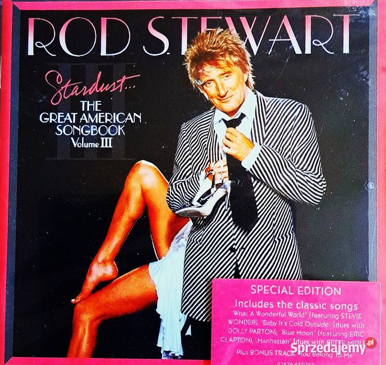 Znakomity Album CD ROD STEWARD i Przyjaciele Płyty i kasety pomorskie