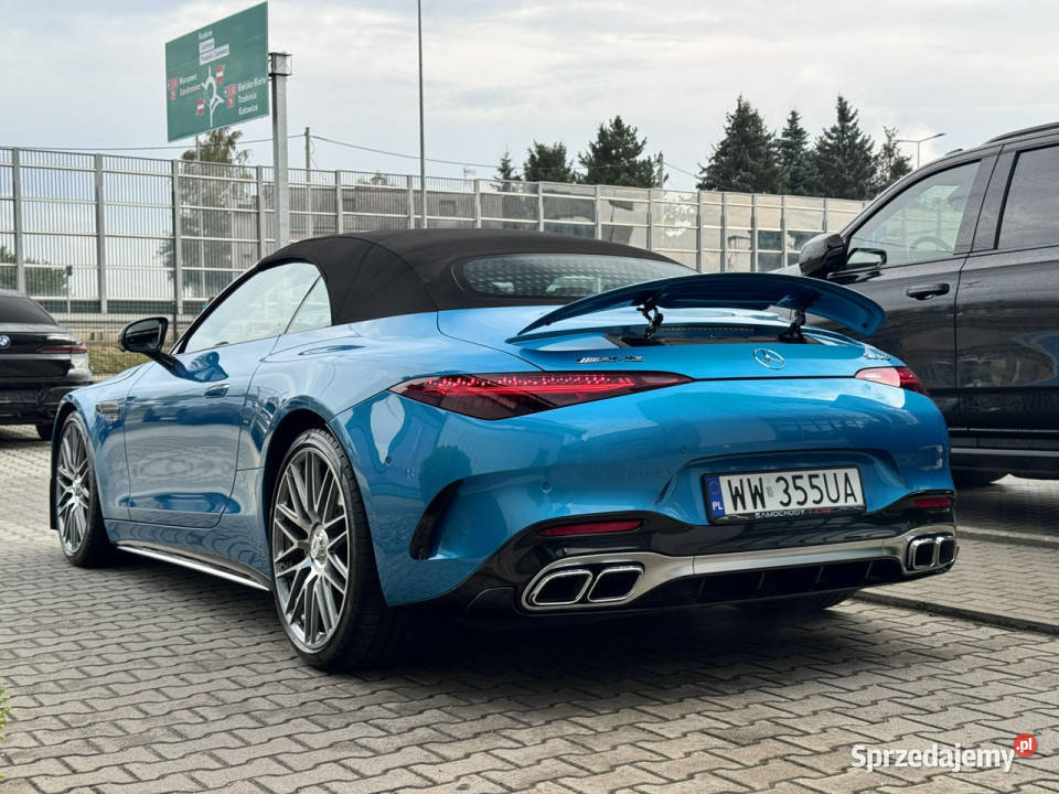 Mercedes SL 63 AMG AMG Dynamic Plus Folia PPF małopolskie Węgrzce