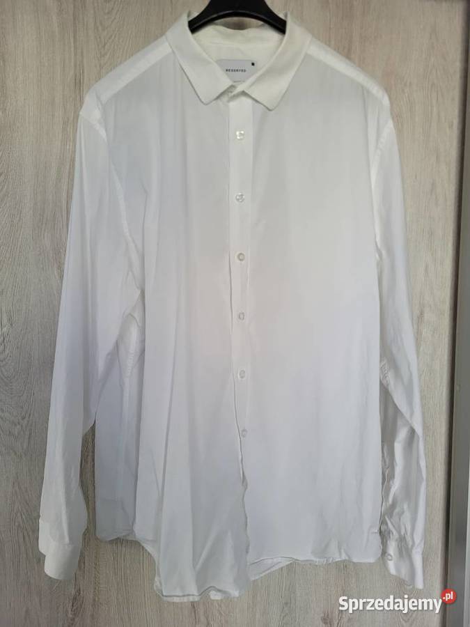 Koszula męska biała Reserved XXL Slim Fit Poznań