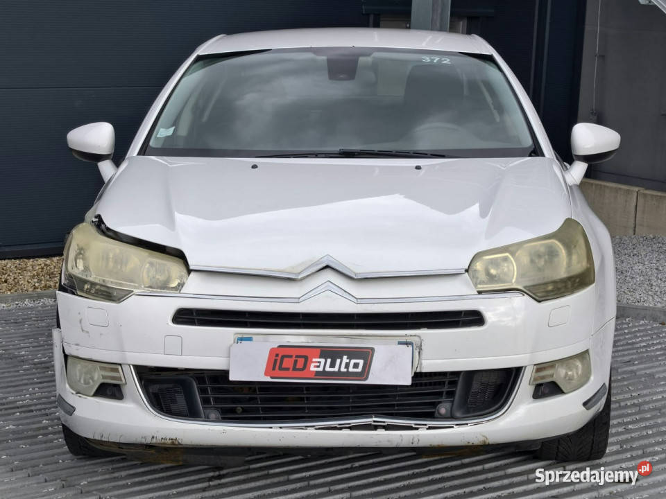 Citroen C5 16 hdi 110 climatronic nawigacja biały Kęty