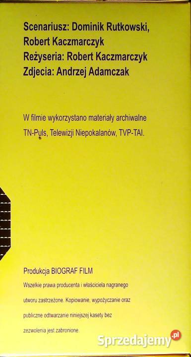 Kaseta VHS Jan Paweł II Pielgrzymki do Polski Kraków