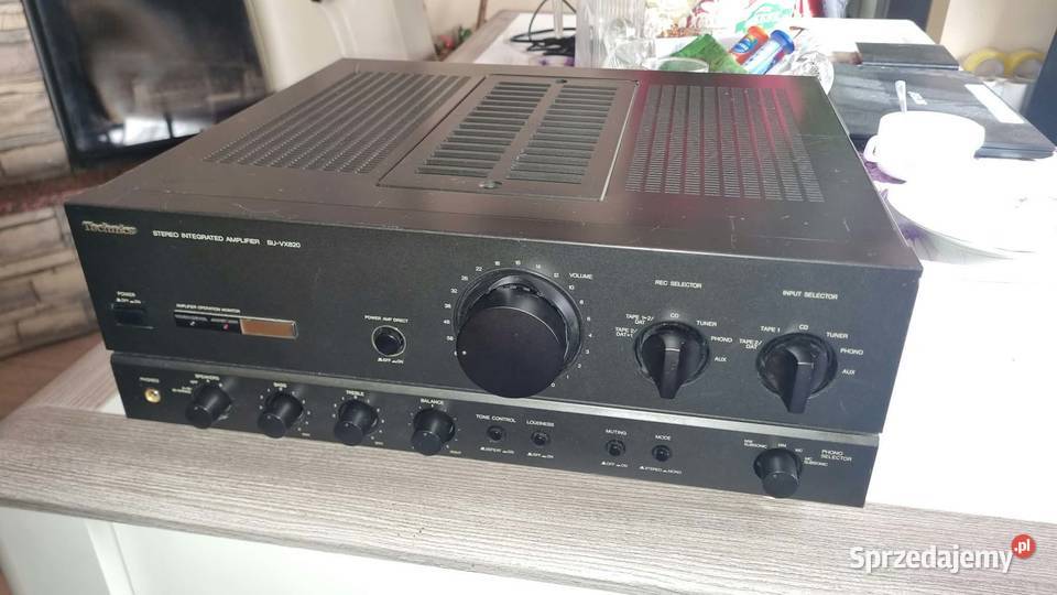 Wzmacniacz Technics SUVX820 MOS Class AA Made in łódzkie Warta
