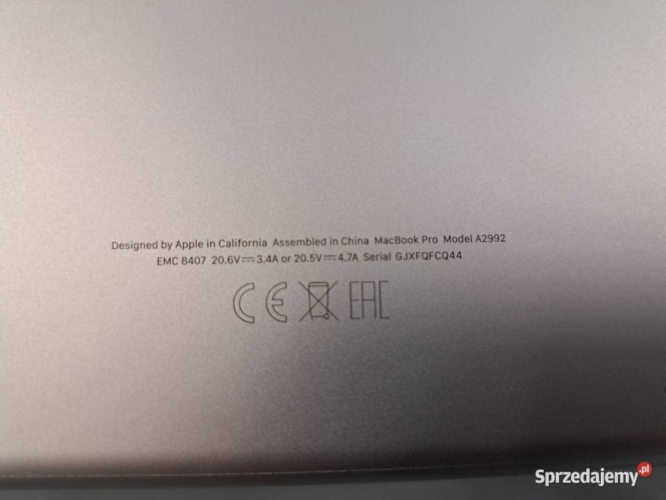 MacBook Pro 14 2024 M3 18 GB 512 GB Liquid mazowieckie sprzedam