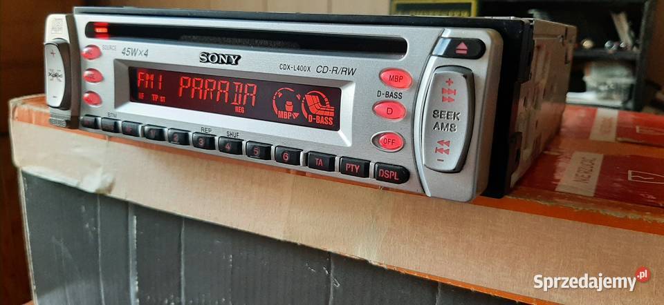 Sprzedam radio marki SONY CDXL400X Xplod Łódź