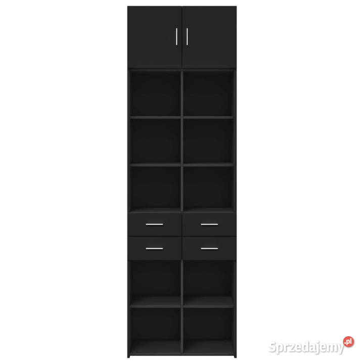 Szafka czarna 70x425x225 materiał drewnopochodny Warszawa