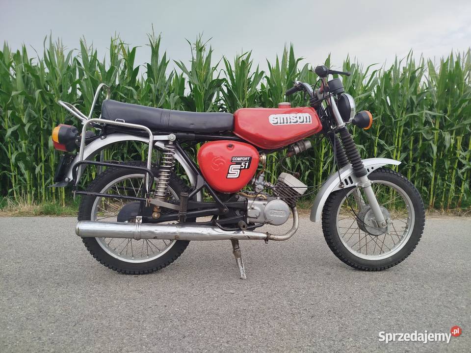 Simson S51 z 1986 roku 4 biegowy zarejstowany Radomsko