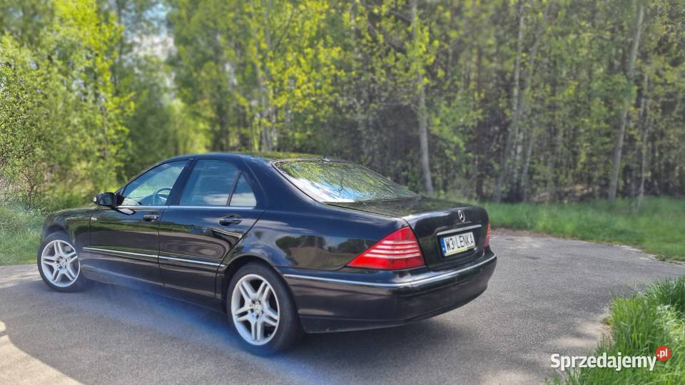 Mercedes S320 cdi roletywentylowane fotele nieuszkodzony Żeliszew Duży