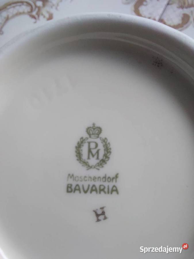 Dzbanek I bomboniera porcelana Maschendorf dolnośląskie Wałbrzych