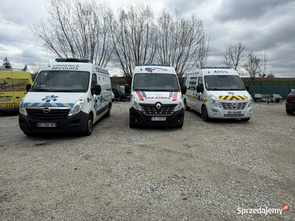 ambulansy Renault Master Renault Master 2015 Specjalne wielkopolskie Gostyń