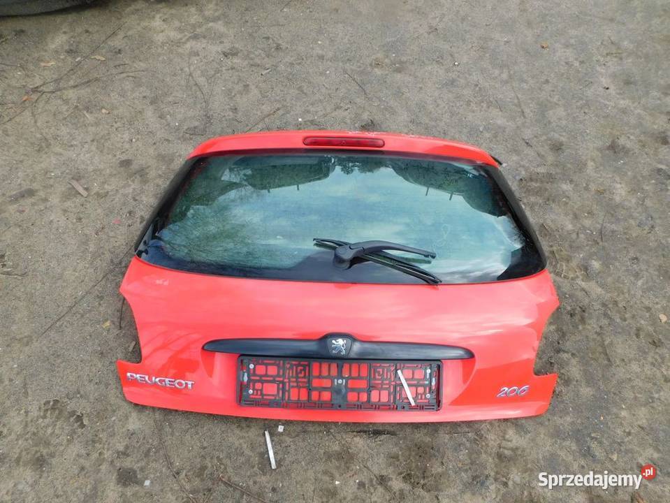peugeot 206 klapa kolor EKBB 31073 WYSYŁKA Żory
