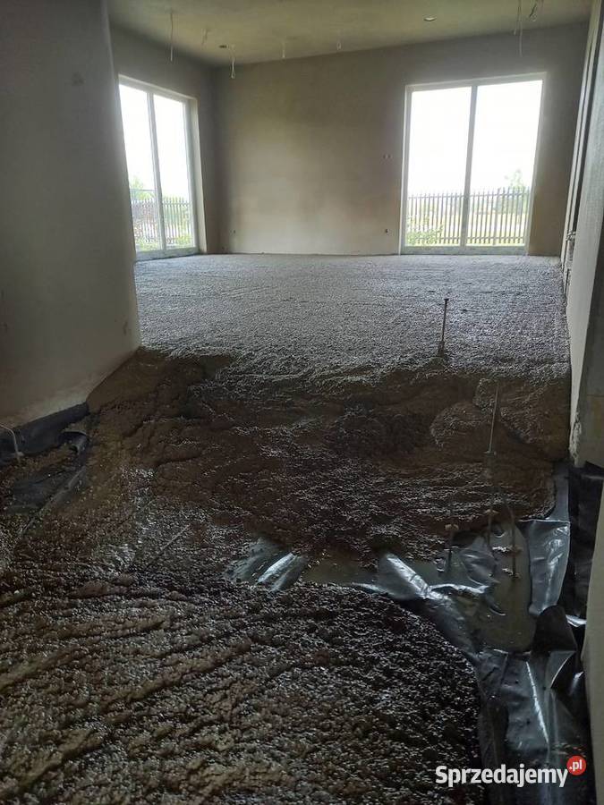 Wylewki anhydrytowe Knauf płynny styropian pod Łask sprzedam