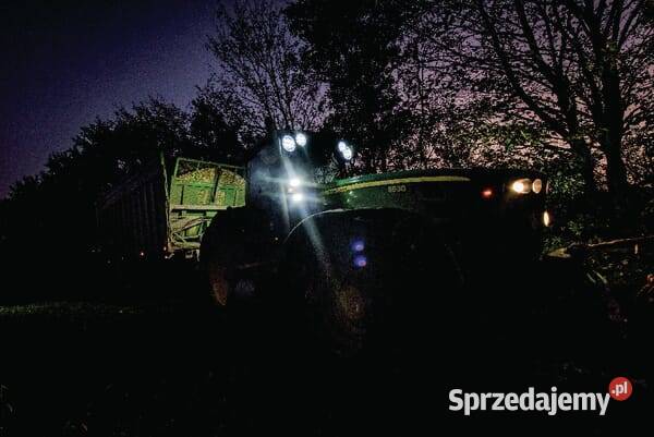Lampa przednia LED okrągła do jazdy dziennej Kamionna